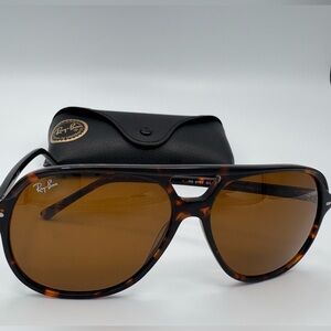 Ray-Ban RB2198 “Bill” Sunglasses Tortoise / Brown Excellent Condition